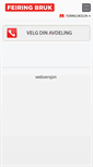 Mobile Screenshot of feiring-bruk.no